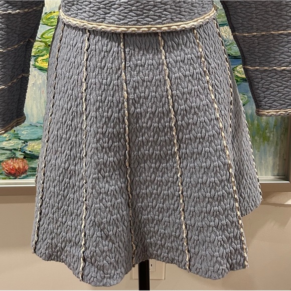 Sandro size 1 (S) blue skirt - Picture 6 of 9